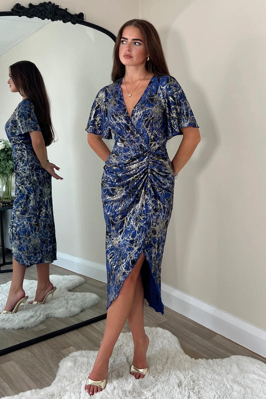 Vienna Midi Wrap Dress