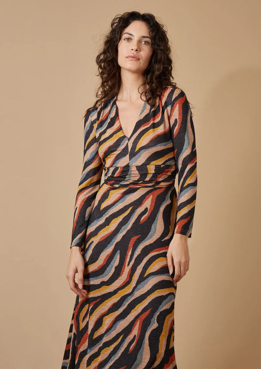 Traffic People Ceeci Midi Dress